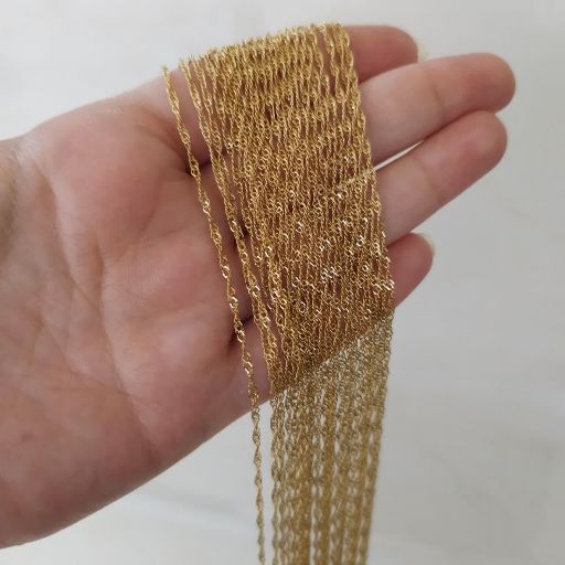 زنجیر پیچدار سیتی گلد کد 1805